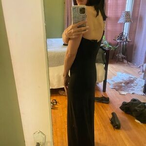 JB by Julie Brown Classic Black Maxi Dress.